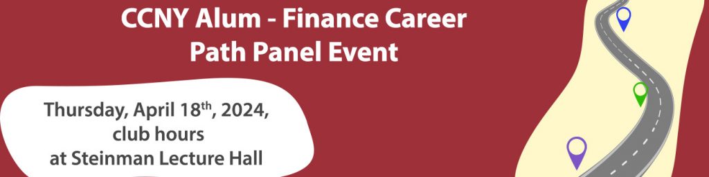 Finance Career Path Panel 2024